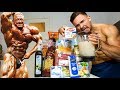 Ich esse 1 Tag lang wie Markus Rühl (mit Thunfisch Proteinshake)