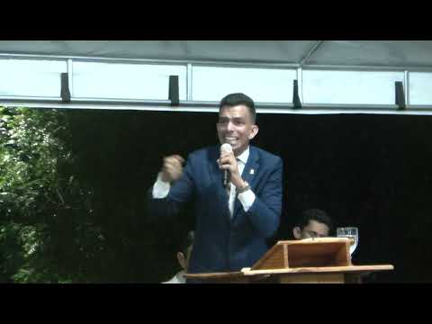 Dc Sandiego Gomes no culto evangelístico na congregação, setor Vale Sol, Caçu Goiás 24/10/26 (Parte)