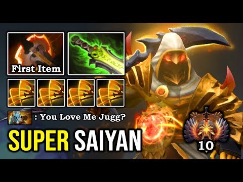 SUPER SAIYAN JUGGERNAUT Deleted 9K Pro PL with First Item 13Min Battle Fury & Fast Farming DotA 2