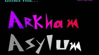 Arkham Asylum BBS (demo) for DOS