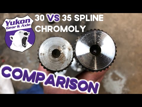 30 vs 35 spline Axle Shaft Comparison - Dana 60 - Worth the upgrade?