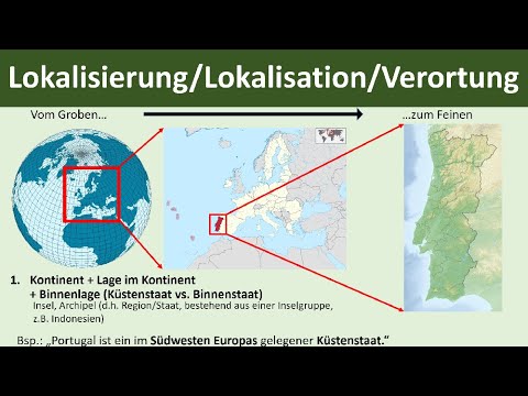 Localization / Localization / Location of a space [Geography, Upper Secondary School] - Exam Tip 1