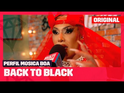 Grag Queen canta BACK TO BLACK  | Perfil Música Boa | Música Multishow