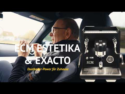 ECM Estetika Espressomaschine und Exacto GbW Mühle im Check