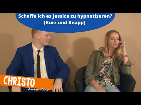 Jessica unter Hypnose (Showhypnose kurz und knapp)