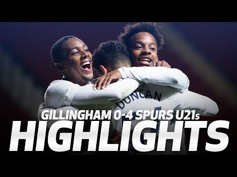 HIGHLIGHTS | GILLINGHAM 0-4 SPURS U21s | CHECKATRADE TROPHY