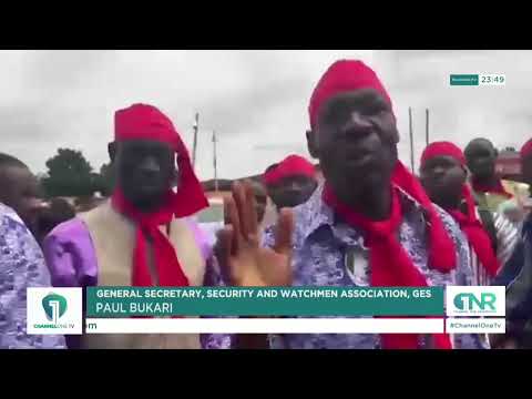 GES Watchmen Protest 14-Year Overtime Arrears, Demand Payment Plan