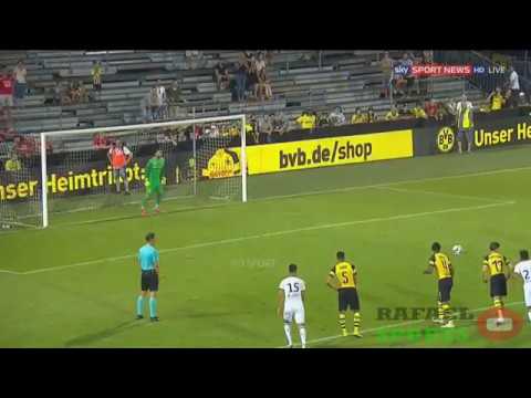 Gol Romain Del Castillo Rennais (Borussia Dortmund 1x1 Rennes) International Champions Cup