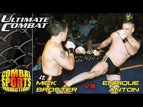 Mick Broster Vs Enrique Anton - FULL MMA FIGHT - Ultimate Combat 8
