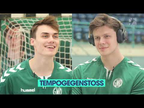 Miro Schluroff und Justus Richtzenhain (GWD Minden) beim "Lippen lesen": Wie gut verstehen sie sich?