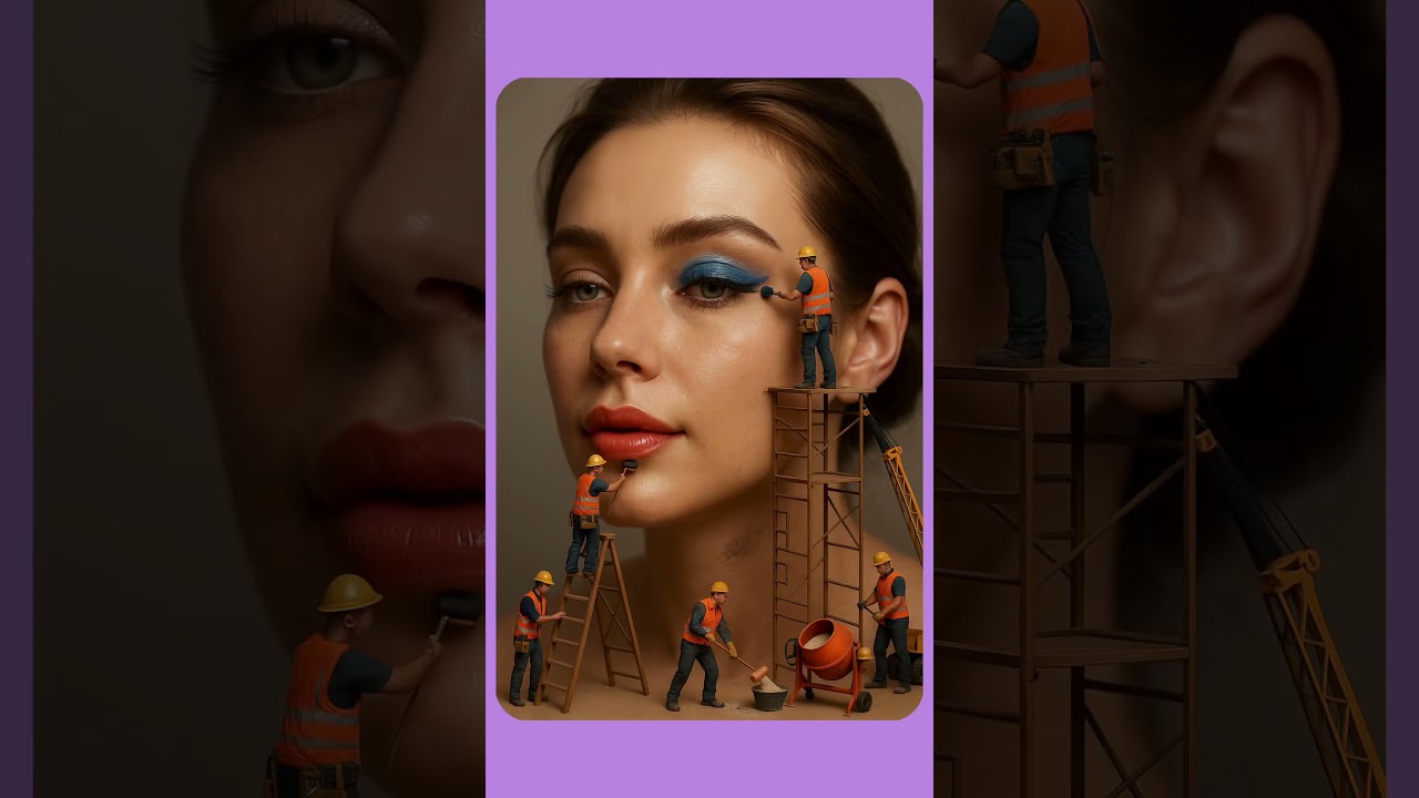 How to create Ai makeup tutorials #aigenerated #chatgpt #nextgenai #howtomake #aimakeup #makeup