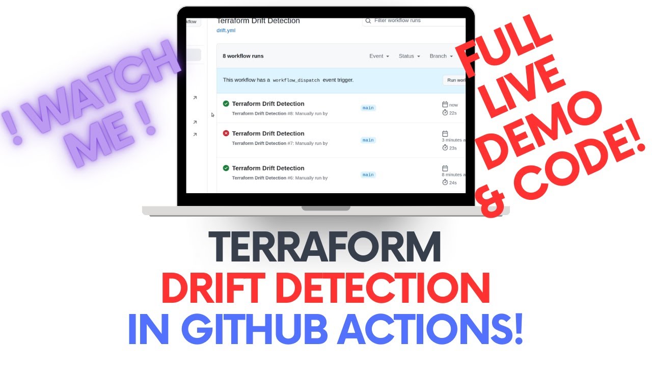 Terraform Drift Detection with GitHub Actions - DEMO How To