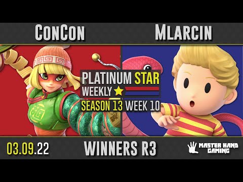 PSW S13:W10 - Mlarcin (Lucas) vs ConCon (Min Min) - WR3