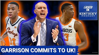 ELITE transfer Brandon Garrison has committed to Kentucky basketball! | Kentucky Wildcats Podcast