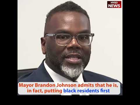 Chicago Mayor Johnson Calls Trump 'A Monster': 'We Have a President Having Tantrums'; Reporter Asks 'Why Are You a Racist?' Johnson 'Rejects the Premise'; Cites Gomez Riverfront Restaurant License Yanked and Given to Black Restaurateur