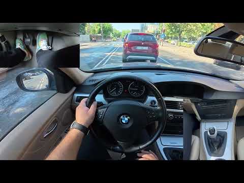 BMW E90 6-Speed Manual - POV Drive with Pedal Cam