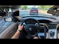 BMW E90 6 Speed Manual POV Drive With Pedal Cam
