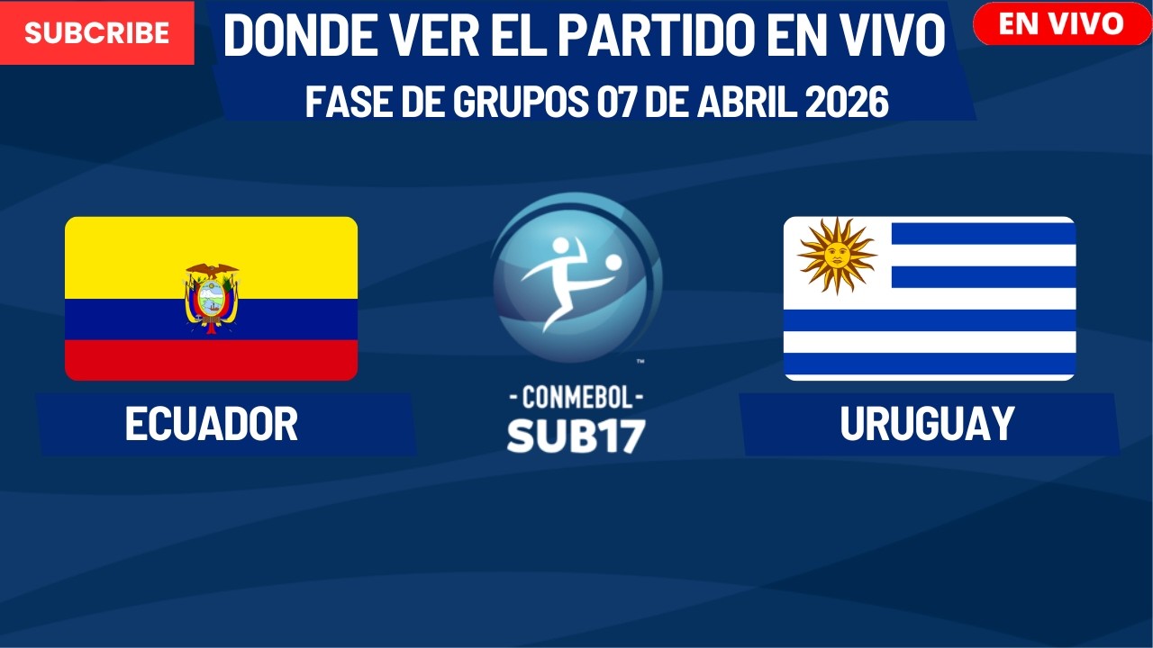 ⚽️Ecuador vs Uruguay⚽️Where to Watch the Match LIVE CONMEBOL U-17 Men 2026