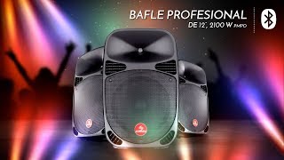 BAFLE PROFESIONAL BLUETOOTH DE 12” / BAF-1245BT