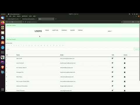 Invoice System In Laravel Framework|Source Code & Projects