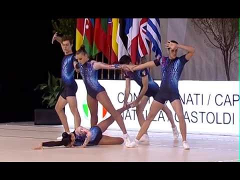 Group ITALY - 2015 Aerobic European Champion