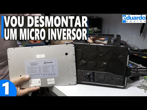 Microinversor Hoymiles por Dentro – Remoção Potting