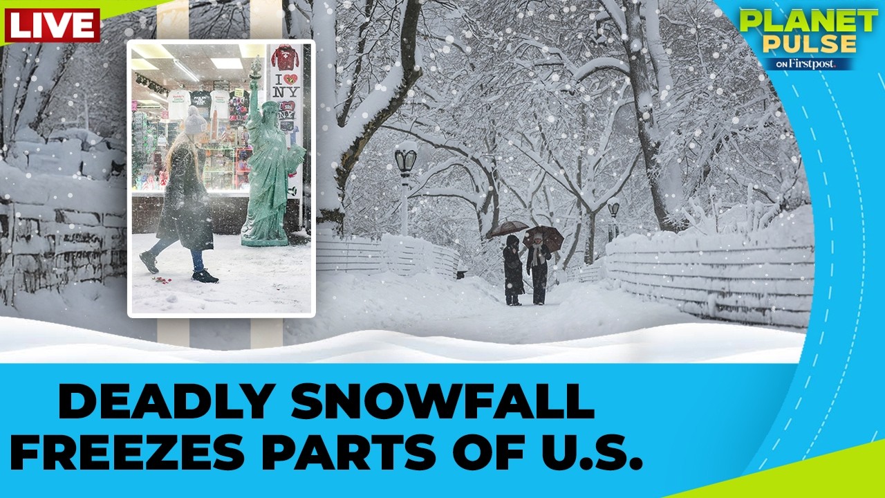 US LIVE: Historic Snowstorm Leaves Nearly 500,000 Homes Without Power Across Northeast |Planet Pulse