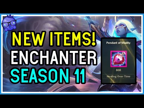 Check out these NEW SUPPORT ENCHANTER ITEMS for Season 11 - League of Legends