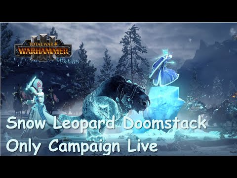 Snow Leopard Doomstack Only Campaign Part 9 Total War Warhammer III Live