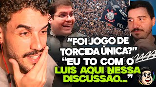 TORCIDA GANHA JOGO? A GRANDE DISCUSSÃO ENTRE CAZÉ E LUISINHO! | REACT CAZÉ TV