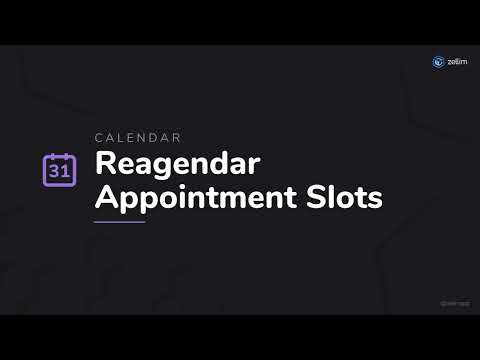 Reagendar Appointment Slots