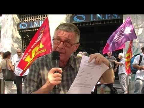 Presidio CoNUP: pensionati, fate richiesta all'INPS per avere quanto vi è stato tolto dalla Fornero!