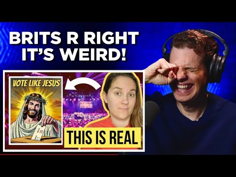 American Reacts to Brits Think American Christianity Is Weird!