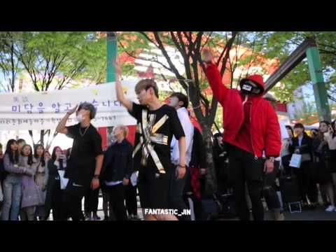160423 DOB Hongdae BTS - I Need U 디오비 홍대공연 방탄소년단 - I Need U