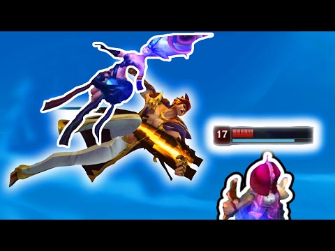 Sett bonks Annie with Janna League of Legends