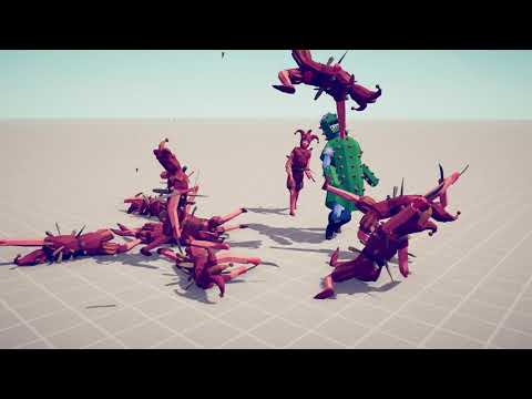 10x JESTERS vs EVERY UNIT - Totally Accurate Battle Simulator