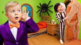 Kids at the Monster Hotel - Funny Halloween Story for Kids