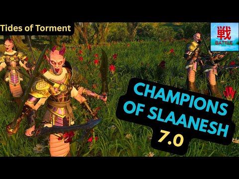 Are Champions of Slaanesh INFANTRY BLENDERS in Tides of Torment? - Slaanesh Unit Focus