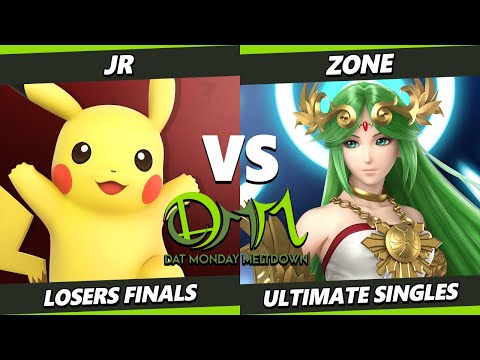 DAT MM 349 LOSERS FINALS - Zone (Palutena) Vs. J.R. (Pikachu) Smash Ultimate - SSBU