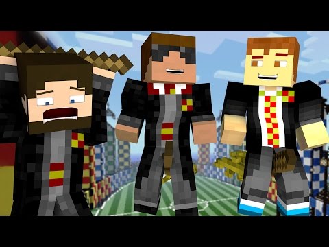 EPIC Quidditch Tryouts in Minecraft Wizard High!