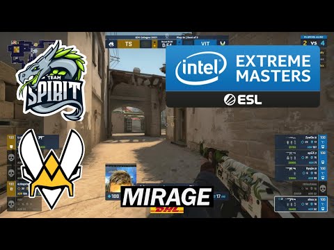 Spirit vs Vitality | Map 2 Mirage | IEM Cologne 2021 Play-In