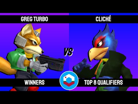 SoCal Melee Arcadian 2022 - F1 | Greg Turbo (Fox) vs. cliché (Falco) - SSBM - Winners Top 8 Qual.