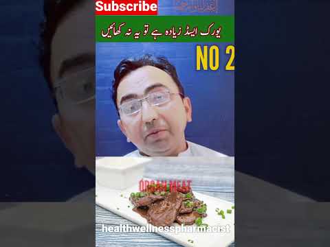 FOODS FOR HIGH URIC ACID #drjavaidkhan #shorts