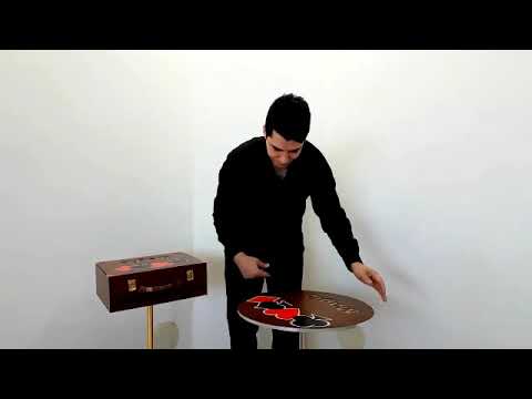 Suitcase Table and Side Table- Madhatter Magic