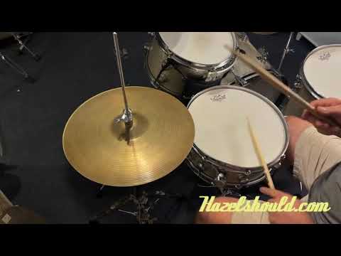 Vintage Zildjian 1970s New Beat Hihats 1097 1446 grams