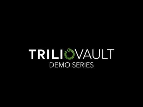 Trilio for Kubernetes -- Installation in Upstream Kubernetes