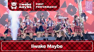 「Iiwake Maybe」from BNK48 13th Single &quot;Iiwake Maybe&quot; FIRST PERFORMANCE / BNK48