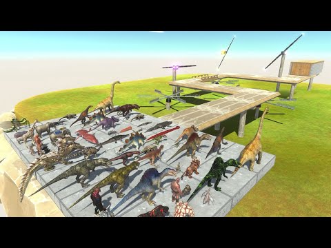 Which Unit Can Pass the Dangerous Path? ► Animal Revolt Battle Simulator