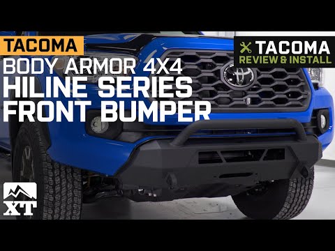 2016-2021 Tacoma Body Armor 4x4 HiLine Series Front Bumper Review & Install