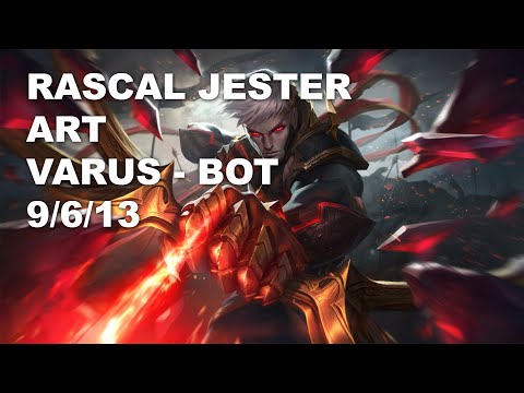 Rascal Jester Art Bot Varus vs Twitch - KR Grandmaster Patch 10.9